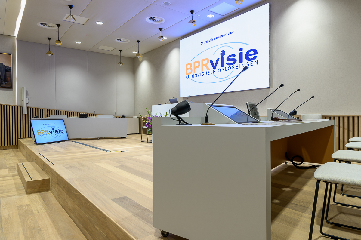 Audiovisuele installatie aan de WUR